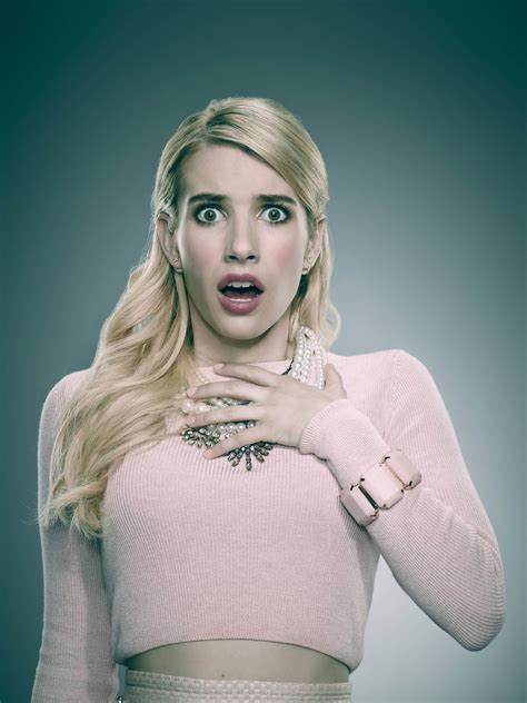 chanel number 4 scream queens|emma roberts mean girls.